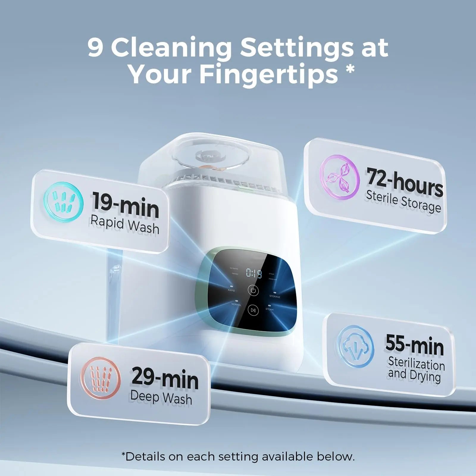 KleanPal Pro Baby Bottle Washer